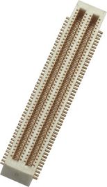 0.5mm 2 * 50P مجلس سمت إلى مجلس موصل مع آخر الفوسفور PA9T البرونزية الذهب فلاش