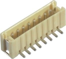 1.5mm 8 دبوس 180 ° SMT سلك إلى المجلس موصل حلبة المجلس موصلات