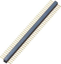 WCON 1.27mm الملعب جولة دبوس رأس صف واحد 1 * 40P ارتفاع مستقيم 2.2mm طول 8.1mm موصل