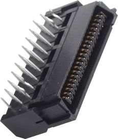ذكر الحق زاوية 1.27mm Scsi محرك الأقراص D نوع 40P Pcb IO الموصل