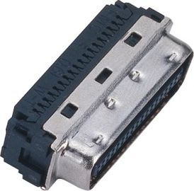 1.27 مللي متر CEN-TYPE14 ~ 100P موصلات دبوس الكمبيوتر لون أسود IDC نوع الشريط للكابل ROHS