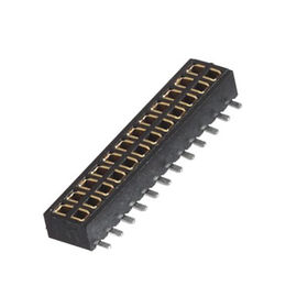 1.27mm 2 * 13P SMT الاستيفاء البيئي أنثى رأس موصل نصف طلاء الذهب