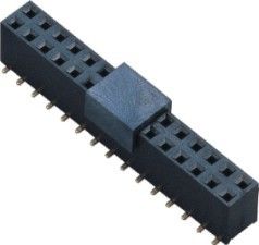 2.54 ملليمتر أنثى رأس موصل PA9T النحاس الفوسفور البرونزية 3.0AMP