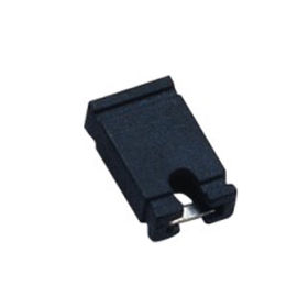 فتح نوع 2.54 مم رأس الدبوس Mini Jumper أسود PBT + 30٪ GF UL94V-0 H = 8.5