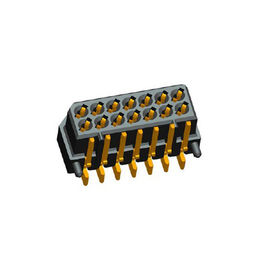 Right Angle SMT ثنائي الصف لوحة لمجلس الطاقة موصل 500 MΩ دقيقة