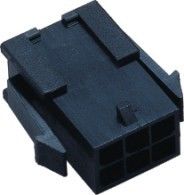3.0mm المزدوج صف الإسكان حزام مشبك سلك إلى متن السيارات موصلات الكهربائية LCP الأسود