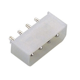 مستقيم 5.08mm سلك إلى مجلس رئيس سلك موصلات PA66 أبيض
