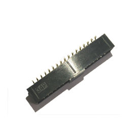 34P 2.54mm الملعب مربع رأس موصل نوع سمت PA9T مع كاب الذهب فلاش