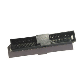 34P 2.54mm الملعب مربع رأس موصل نوع سمت PA9T مع كاب الذهب فلاش