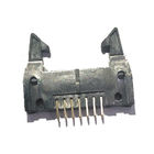 WCON Long Latch 2.54 Mm Pitch Pin Header ، PBT Straight 14 Pin Header Connectors