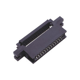 CE Pin Header Socket 2.54 مع الأذن قطعتين نمط PBT الأسود