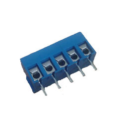 الصلب المسمار اليورو نمط محطة كتلة 3.50mm مع حماية الأسلاك 2P H = 8.4 زاوية الحق