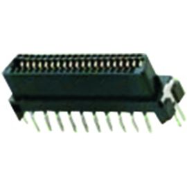 ذكر الحق زاوية 1.27mm Scsi محرك الأقراص D نوع 40P Pcb IO الموصل