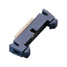 40P PA9T أسود UL94V-0 مزلاج رأس 1.27mm رأس القاذف زاوية الحق أنبوب قصير التعبئة