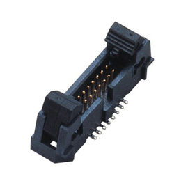 40P PA9T أسود UL94V-0 مزلاج رأس 1.27mm رأس القاذف زاوية الحق أنبوب قصير التعبئة