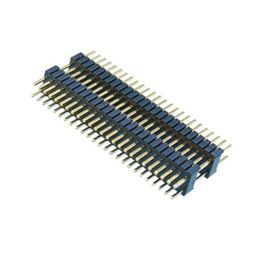 1.27mm دبوس رأس موصل صف مزدوج مزدوج بلاستيك PA9T أسود بب دبوس رابط
