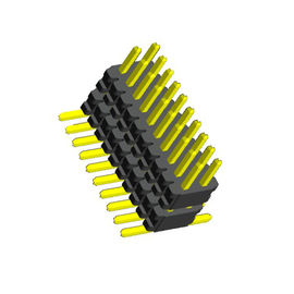 2.0mm SMT Pin Header 8 دبوس موصل نحاسي 2 * 8P لوحة ثنائي الفينيل متعدد الكلور إلى اتصال لوحة
