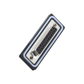 WCON 15P D-SUB Connector Female Dual Rows Solder Type مقاوم للماء أسود