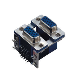 WCON D Shell Connector الزاوية اليمنى 9 دبوس D نوع موصل ذكر صف مزدوج