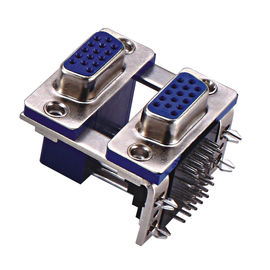 WCON D Shell Connector الزاوية اليمنى 9 دبوس D نوع موصل ذكر صف مزدوج