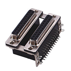 WCON D Shell Connector الزاوية اليمنى 9 دبوس D نوع موصل ذكر صف مزدوج