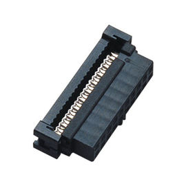 WCON 2.00mm IDC Socket PBT الأسود Idc الشريط موصلات الكابلات مع عثرة الفوسفور البرونزية