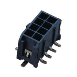 المزدوج الصف 3.0mm سلك الإسكان إلى المجلس موصل LCP الأسود ROHS مطابقة مع WF3001-T