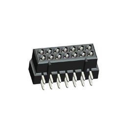 Right Angle SMT ثنائي الصف لوحة لمجلس الطاقة موصل 500 MΩ دقيقة
