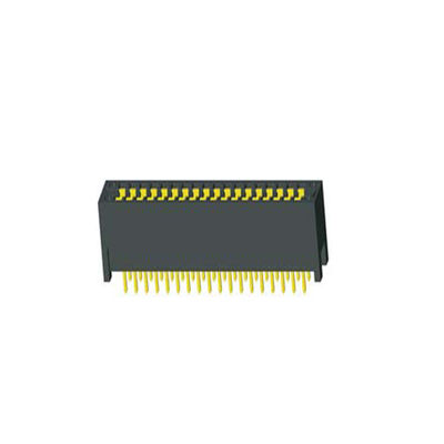 WCON 2.54mm فتحة WCON موصل الكمبيوتر إصبع ذهبي PBT طلاء القصدير الأسود مستقيم / الزاوية اليمنى