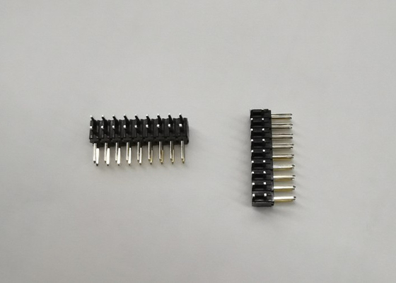 2.0AMP 500V 3 دبوس موصل رأس الزاوية اليمنى ل MP3 Pcb صف مزدوج