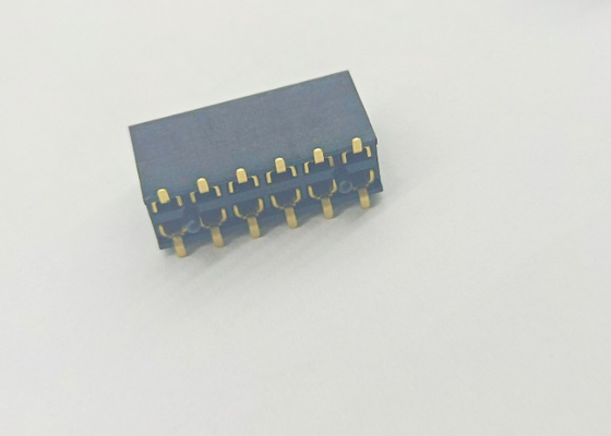 PA9T دبوس رأس أنثى موصل 2.54mm الملعب نوع SMT للإلكترونيات